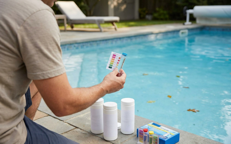 Pool Chlorine Basics: What Homeowners Need to Test Before Adjusting Sanitizer Levels
