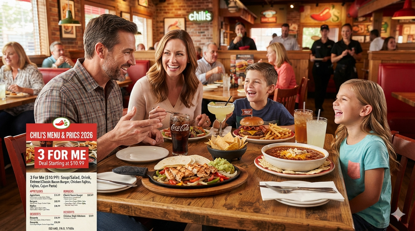 Chili’s Menu With Prices 2026: Your Ultimate Dining Guide